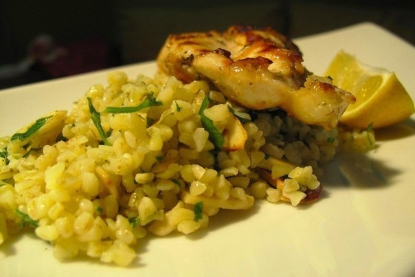 Ароматный восточный салат из булгура