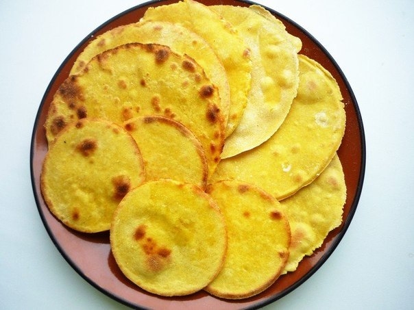 Кукурузно-тыквенные лепёшки