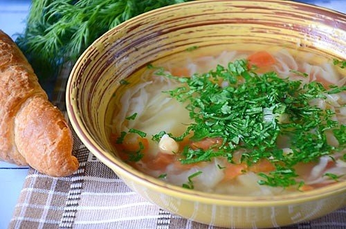 Суп из нута с бараниной Суп из нута с бараниной