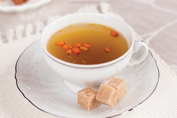 Облепиховый чай со специями Облепиховый чай со специями