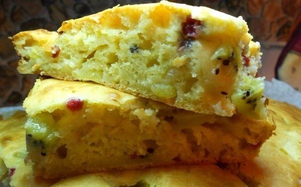 Фруктовый пирог, простой и нежный. Фруктовый пирог, простой и нежный.