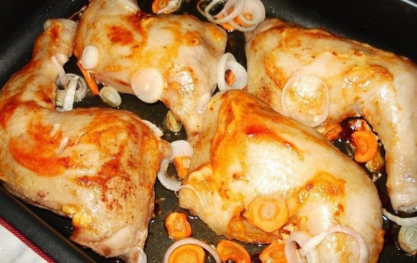 Куриные ножки запеченные в духовке под майонезом