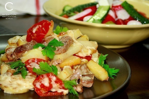 Картофель "По-французски" на сковороде!