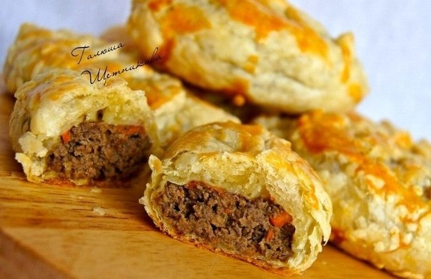 Пирожки с печенью.