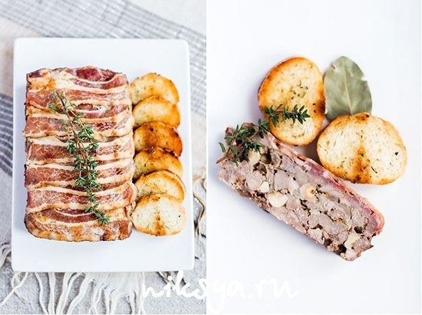 "Террин из утки с орехами"