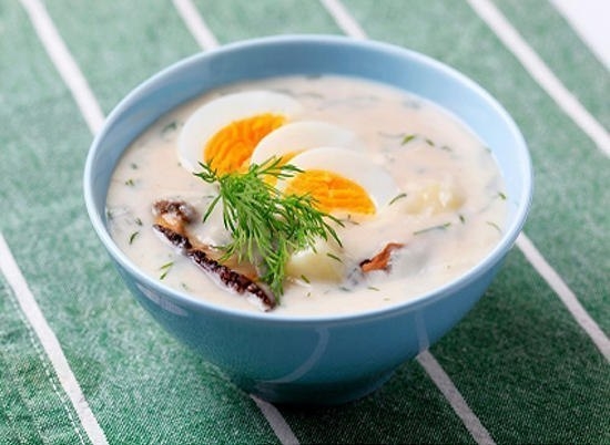 "Французский куриный суп-пюре"