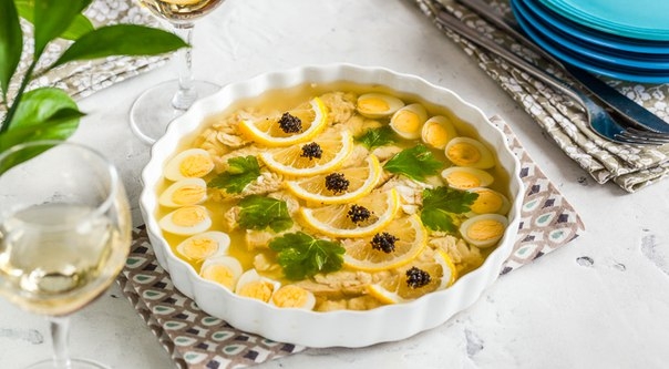 ЗАЛИВНОЕ ИЗ МЯСНОЙ НАРЕЗКИ