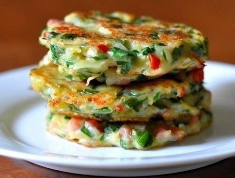 "Драники с овощами"