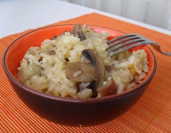 "Плов со свининой и грибами"