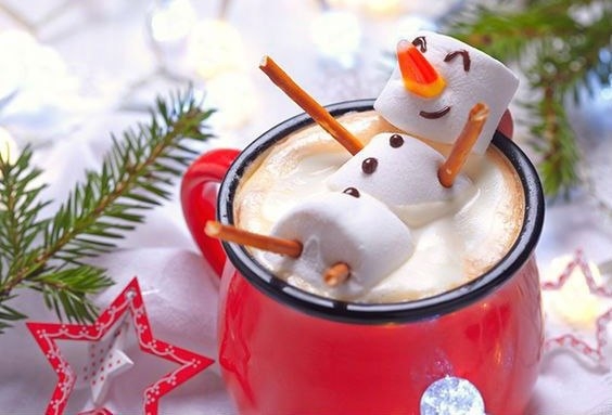 Согрейтесь после мороза | Снеговик в молочной ванне!