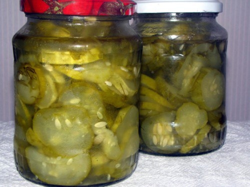 ЗАСОЛКА ПЕРЕЗРЕВШИХ ОГУРЦОВ
