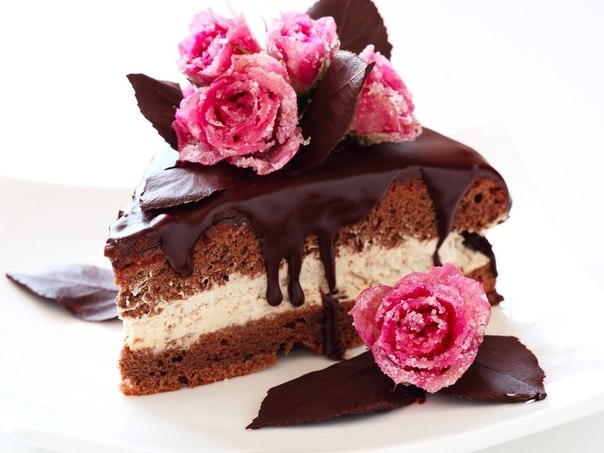 Засахаренная роза!