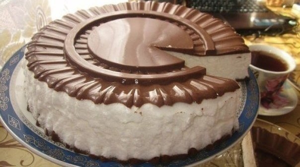 Торт "Птичье молоко" - просто, быстро и очень вкусно!