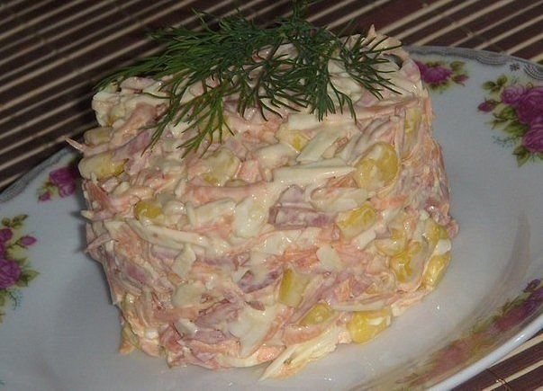 САЛАТ (Быстрый и вкусный) САЛАТ (Быстрый и вкусный)