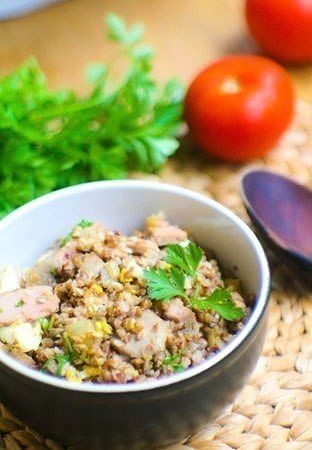 Гречневая каша по-боярски