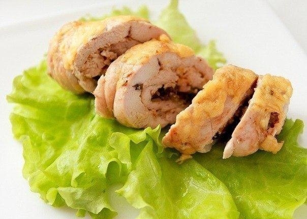 "Хрустящие куриные рулетики с сыром"