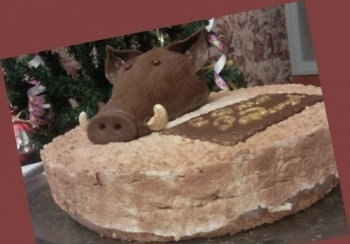 Торт «Пьяная груша»