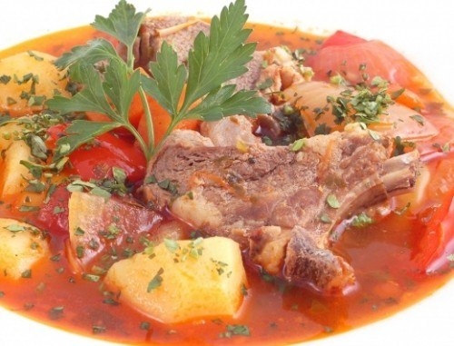 Суп с бараниной и картофелем