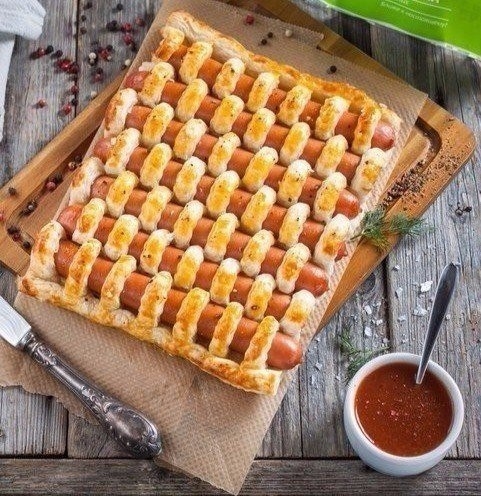 Вкуснейшие сосиски в тесте.