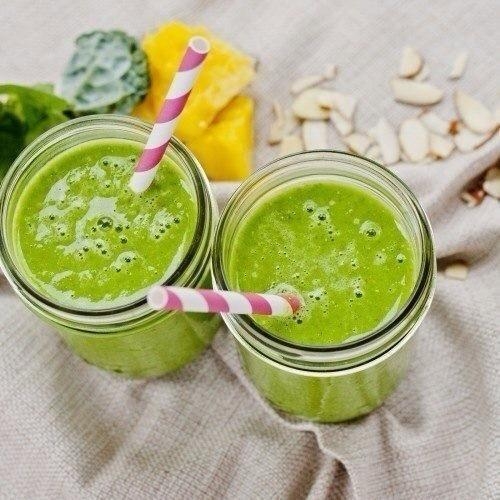 ЖИРОСЖИГАЮЩИЙ "зеленый" коктейль.Нереально вкусный и полезный коктейль, который эффективно борется с