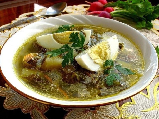 ·˙·•●✿ღஐღ Рецепт зеленого борща со щавелем ღஐღ✿●•·˙·