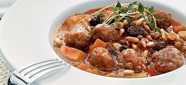 Тушеное мясо с овощами