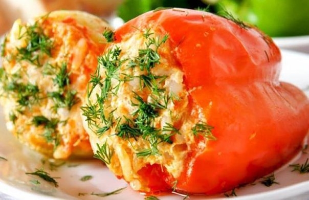 Перец фаршированный по-молдавски.