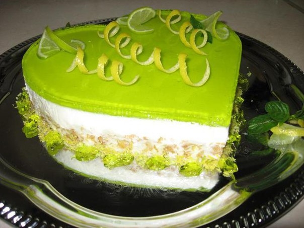 Торт-желе Лаймовый