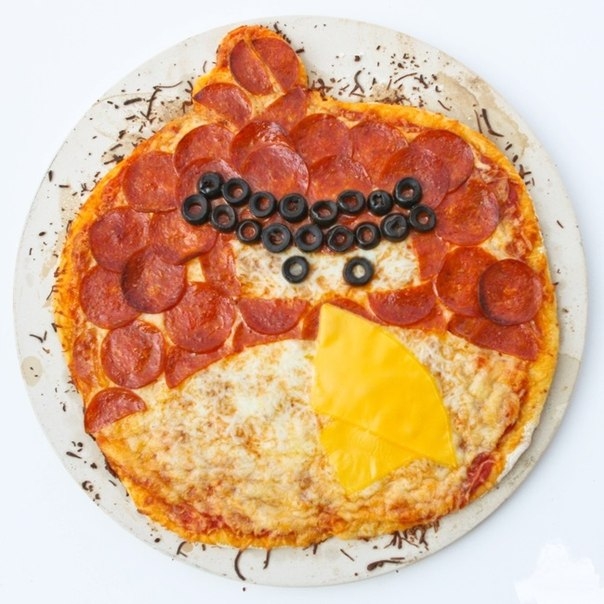 Пицца "Angry Birds"
