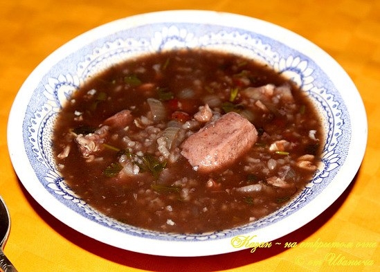 Суп-харчо из свинины