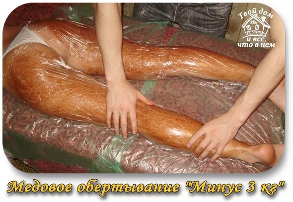 Медовое обертывание "Минус 3 кг"