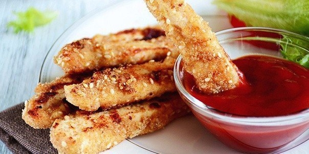 ХРУСТЯЩИЕ КУРИНЫЕ "ПАЛЬЧИКИ" ХРУСТЯЩИЕ КУРИНЫЕ "ПАЛЬЧИКИ"