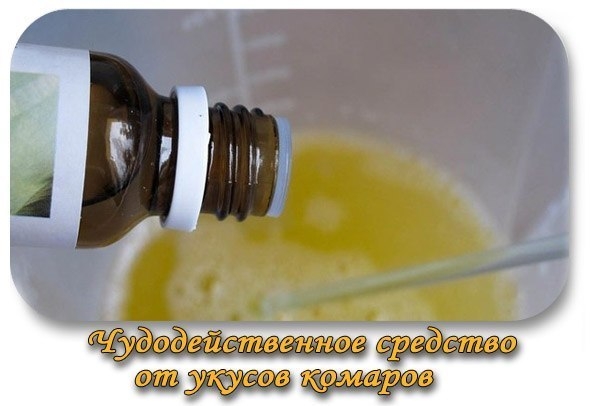Действительно чудодейственное средство от укусов комаров