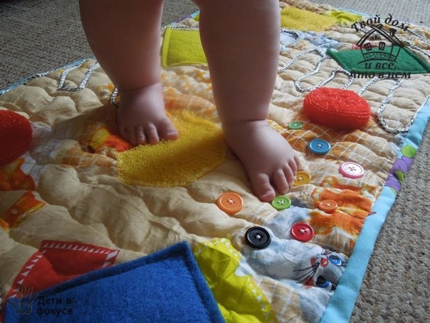 Массажные коврики для деток своими руками