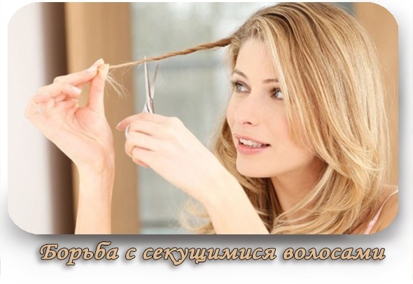 Борьба с секущимися волосами: варианты и методы