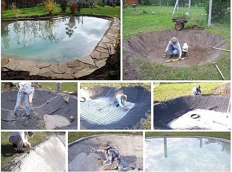 Водоем своими руками