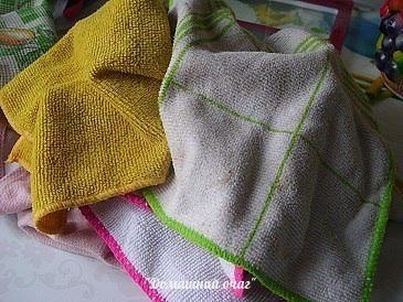 Как отстирать кухонные полотенца. Как отстирать кухонные полотенца и салфетки.