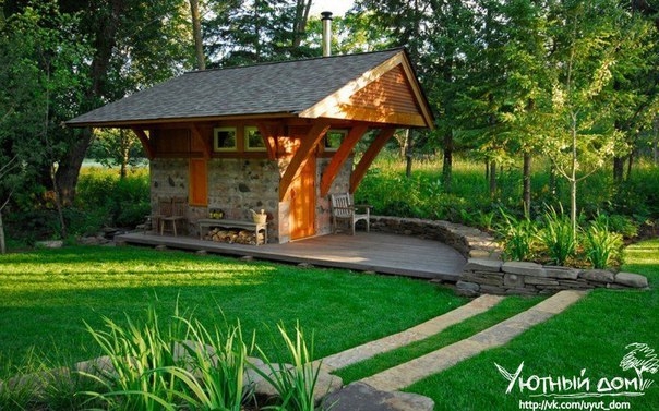 Баня от студии SALA Architects.