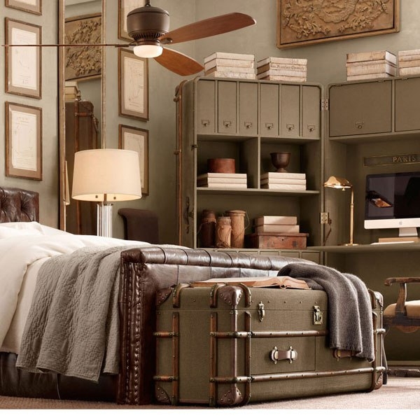 Мебель или багаж? Бренд Restoration Hardware представляет коллекцию багажа-мебели.