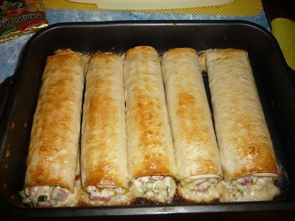 ЗАКУСКА ИЗ ТОНКОГО ЛАВАША