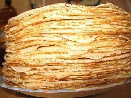 Разливные блинчики