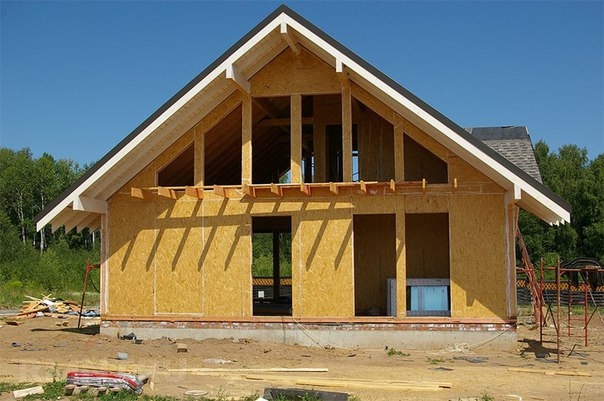 Особенности строительства и внешней отделки дома из СИП-панелей