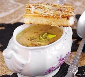 Луковый суп с сыром Луковый суп с сыром