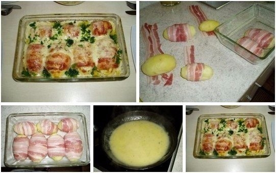 Картошка в одежке. Просто и очень вкусно! Картошка в одежке. Просто и очень вкусно!