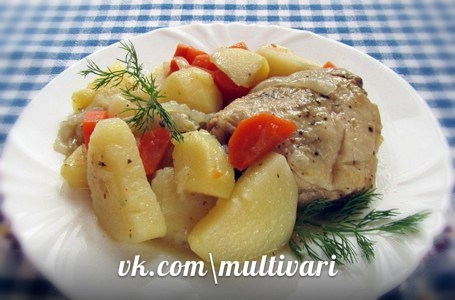 Курица с картошкой &ndash; простой и полезный рецепт