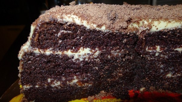 Торт "Заварной шоколад"