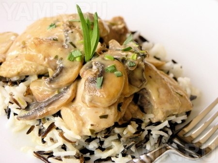 Курица в сметанном соусе Курица в сметанном соусе