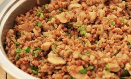 Гречка с грибами:
