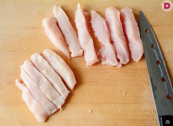Хрустящие куриные"Пальчики", от которых оближешь свои....