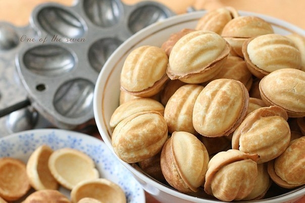 Печенье &laquo;Орешки&raquo; со сгущенкой